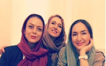 تیپ و ژست هانیه توسلی و شبنم فرشادجو در کاشان (عکس)