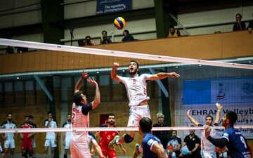 شکست خانگی تیم والیبال کاله آمل برابر خاتم اردکان