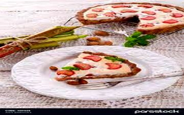 شیرینی متفاوت و خوش طعم درست کن | آموزش شیرینی ریواس توت فرنگی!