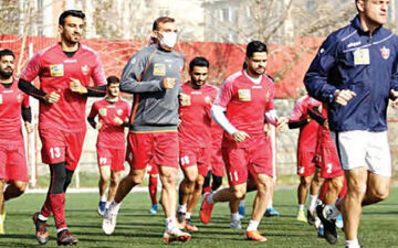 گزارش تمرین پرسپولیس | تمرین سبک سرخپوشان پیش از دیدار با شهرخودرو
