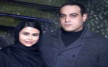 سلفی پسر و عروس داریوش ارجمند در روز تولدش (عکس)