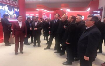  لاریجانی از موزه ملی چین بازدید کرد