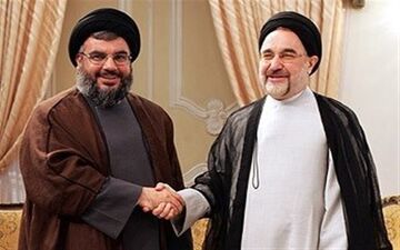 خاتمی: خون شهید نصرالله سبب بیداری مظلومان می‌شود 