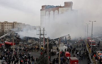 علت آتش‌سوزی بازارچه جنت‌آباد مشخص شد