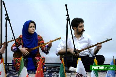 اجرای موسیقی گروه یاد یاران به روایت تصویر