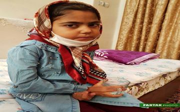 عمل پیوند فاطمه موفقیت آمیز بود/ اشک شوق مادر در دیدار با حاج حسن سلیمانی