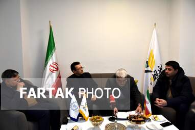 مجید قیطولی مدیر روابط عمومی دانشگاه رازی، دکتر سجاد دادفر عضو هیأت علمی دانشگاه رازی، دکتر روح الله بهرامی عضو هیأت علمی دانشگاه رازی، جهانشاه امیری پژوهشگر