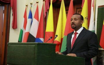  اولین نخست وزیر مسلمان در تاریخ اتیوپی، سوگند یاد کرد