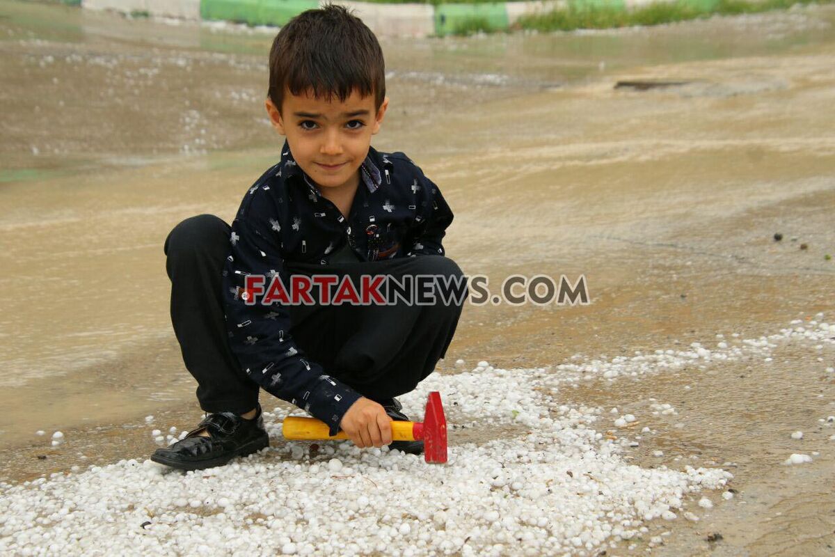 تگرگ در گهواره
