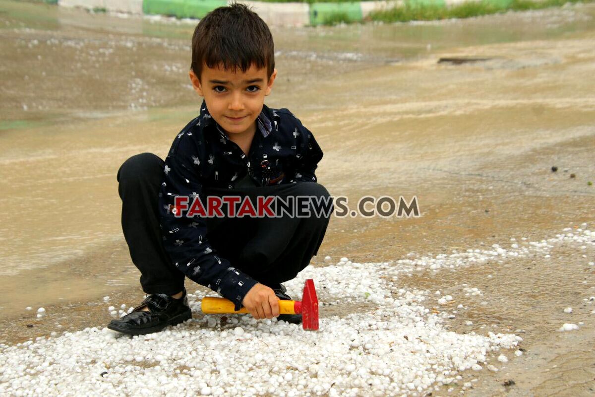 تگرگ در گهواره