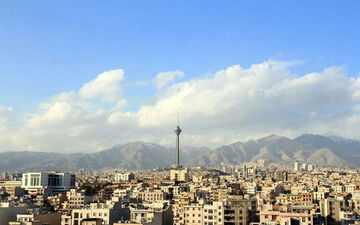 کیفیت هوای تهران در وضعیت قابل‌قبول 