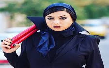 تیپ آزاده صمدی در جشن حافظ (عکس)