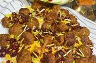 طرز تهیه  زرشک پلو با گوشت چرخ کرده !