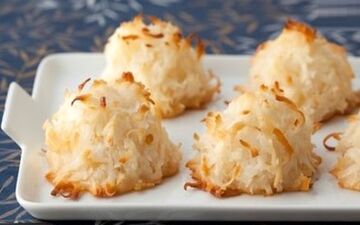 طرز تهیه شیرینی نارگیلی؛ خوشمزه و آسان