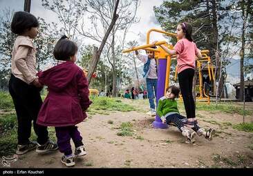 روز طبیعت در بوستان آب و آتش + تصاویر
