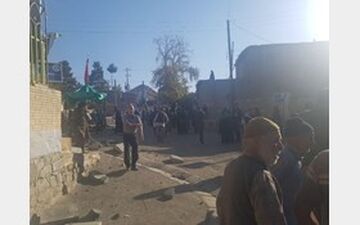 حادثه تلخ برای عزاداران هیات روستای طبس