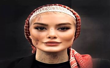 حاشیه‌های ناتمام سحرقریشی در دبی/این بار در کنار جوان عرب!+عکس حجاب عربی خانم بازیگر! 