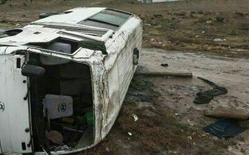 حادثه دلخراش در میامی؛ واژگونی ون و مصدومیت ۷ نفر
