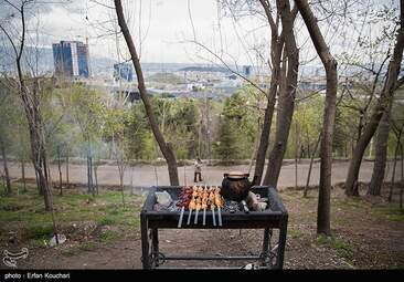 روز طبیعت در بوستان آب و آتش + تصاویر