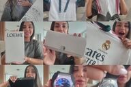 همسر کوکوریا هدایای ویژه رئال مادرید را معرفی کرد