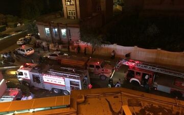 جزئیات آتش سوزی در هتل پارس اهواز