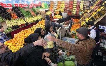 آخرین قیمت‌ها از بازار میوه و تره‌بار در روزهای پایانی سال