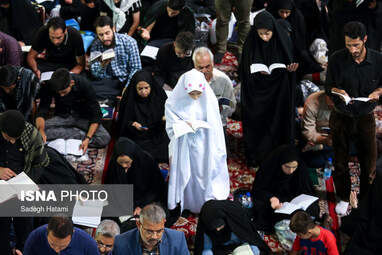 گزارش تصویری شب بیست و سوم ماه مبارک رمضان - مشهد 