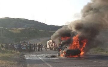  تصادف مرگبار در محور دره شهر-بدره با ۴ فوتی 