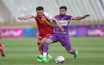 پیروزی یک نیمه‌ای پرسپولیس مقابل هوادار 
