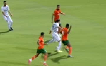گل اول فولاد به مس رفسنجان + ویدئو