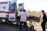 حادثه خونین در جاده مشهد-چناران؛ ۱۲ مصدوم راهی بیمارستان شدند