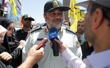 فرمانده ناجا: مشکل امنیتی از راهپیمایی گزارش نشده است