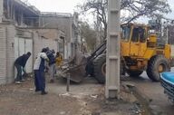 خدمات رسانی ۸۵۰ نیروی شهرداری کرمانشاه در شرایط جنگ