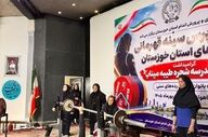 معرفی برندگان مسابقات پرس سینه بانوان خوزستان در اهواز