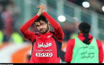 نوراللهی در آستانه بازگشت به پرسپولیس/ هافبک سرخپوشان موفق به گرفتن کسر خدمت شد