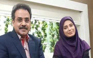 مجری معروف تلویزیون هم بازیگر شد! + عکس