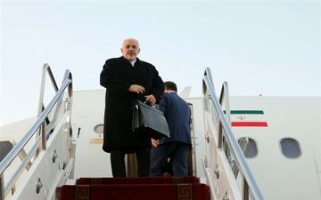  ظریف وارد بغداد شد 