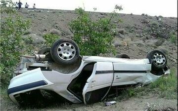 سانحه رانندگی در محور بیستون 2 کشته و زخمی به جا گذاشت