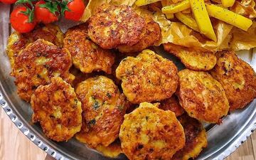 بچه ها عاشق این غذا هستن| طرز تهیه کتلت مرغ بدون سیب‌زمینی