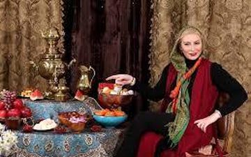 خانم بازیگر در رستوران تازه تأسیس اش+ عکس
