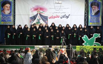  سومین آیین گردهمایی «کودکان عاشورایی» در شهرستان سنقر برگزار شد