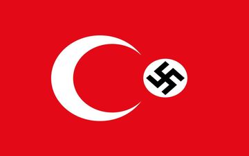 هنرمند کرمانشاهی با طراحی پوستر؛  دست‌درازی  ترکیه را به خاک سوریه محکوم کرد