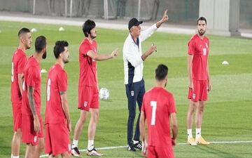 رفتار بدون توجیه سردار آزمون بعد از حذف از جام جهانی 