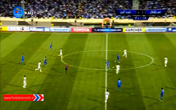 خلاصه نیمه اول دیدار استقلال تهران 2 -0 ذوب آهن اصفهان + فیلم 
