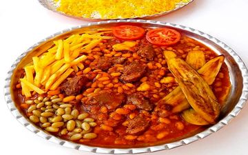 خورش لوبیا سفید مجلسی با طعم بسیار عالی رو این طوری درست کن