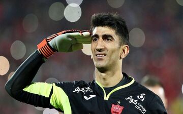 پیام تشکر علیرضا بیرانوند از مقام معظم رهبری /توصیف خوشحالی‌ام در واژه‌ها نمی‌گنجد