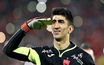 پیام تشکر علیرضا بیرانوند از مقام معظم رهبری /توصیف خوشحالی‌ام در واژه‌ها نمی‌گنجد