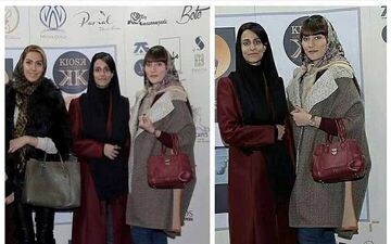 تیپ دختر مهران مدیری در یک مراسم