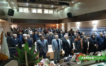  آیین نکوداشت شاعر ،ادیب و محقق کرمانشاهی استاد علی لیمویی به روایت تصویر