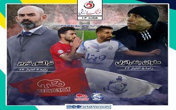 ملوان - تراکتور؛ حمله به جایگاه پرسپولیس